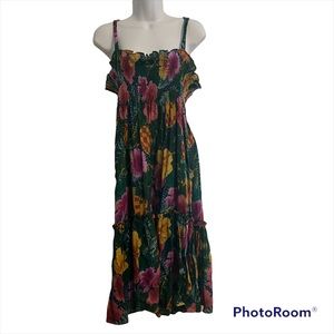DEE DEE'S Floral Tiered Long Dress